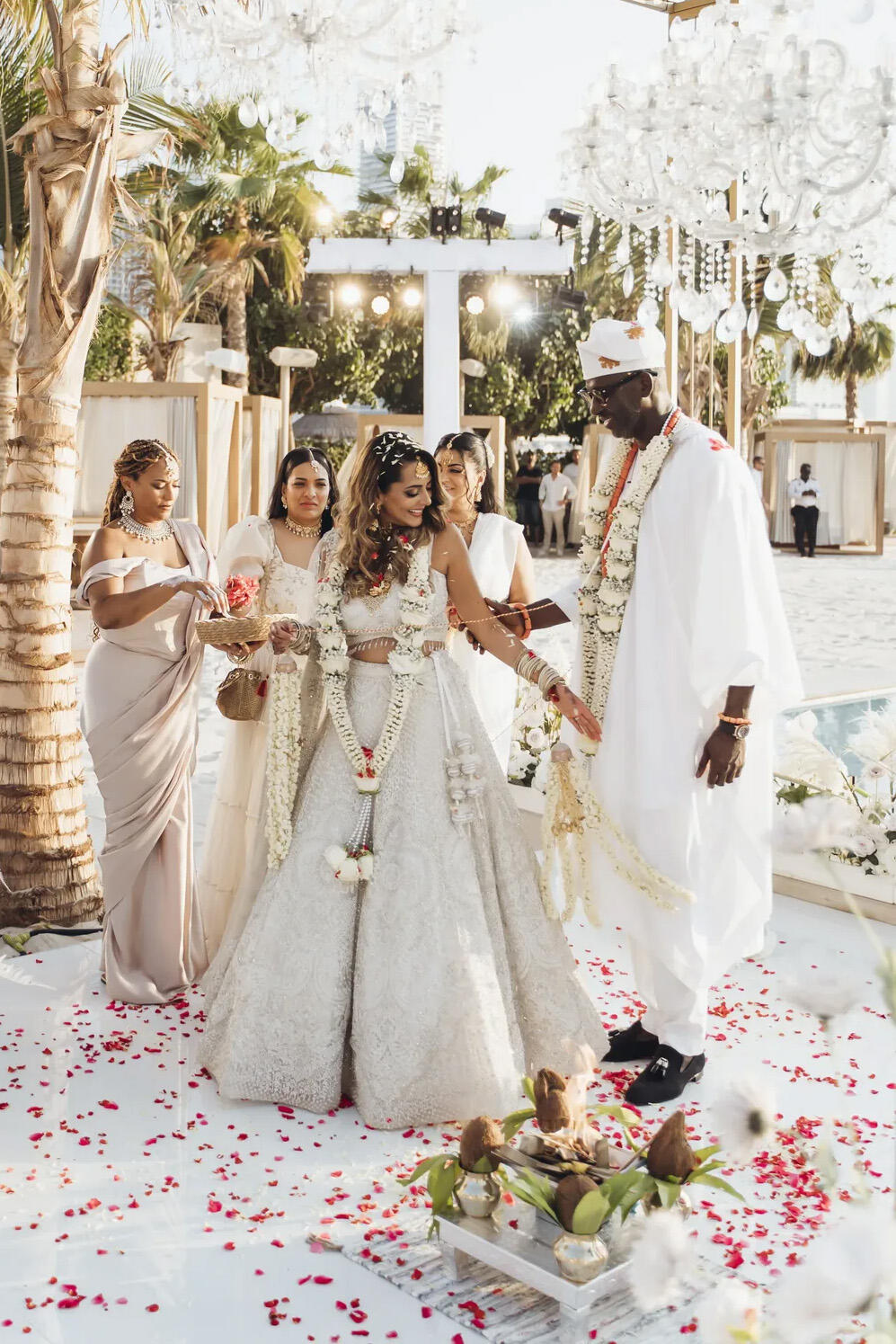 Hindu + Nigerian Wedding Ceremony hosted by The Sacred Agni